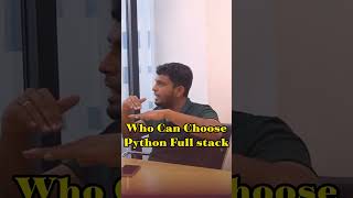 Python Full Stack Development யாரு Choose பண்ணி படிக்கலாம் ? | In தமிழ்