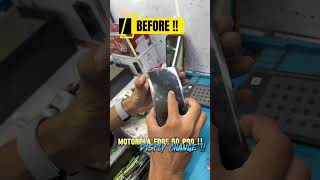 How to cheng motrola edeg 50 pro lcd display