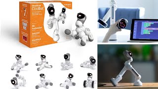 ClicBot Coding Robot Kits for Kids, STEM Educational Toys for Programming with Remote Control.