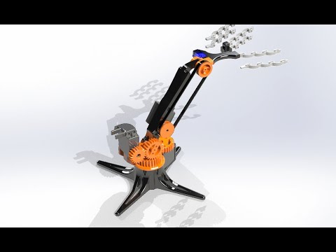 3D Printed Arduino Robot Arm V2 (Servo Arm)