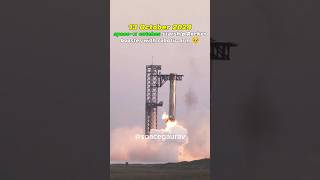 Space x catches starship Rocket booster with robotic arm #earth short