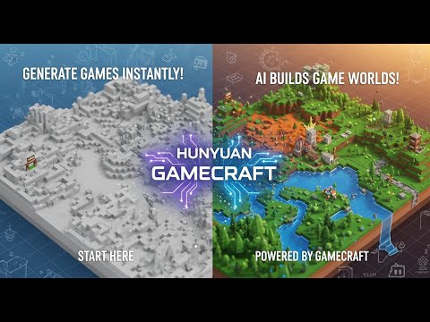 Tencent’s GameCraft AI Builds Full Game Worlds from Prompts 🧠🎮 | Hunyuan Explained