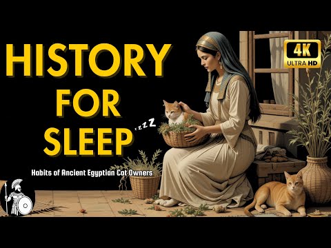 Boring History For Sleep | Relaxing Habits of Ancient Egyptian Cat Owners. #boringhistory