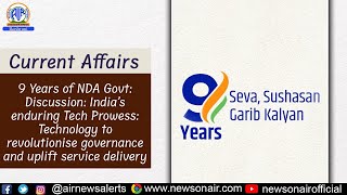 Under the Series of 9 Years of NDA Govt: Discussion on India’s enduring Tech Prowess