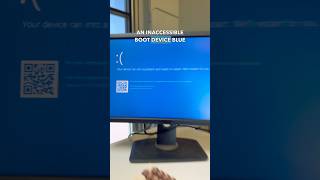 Inaccessible Boot Device! #pcrepair #pc #pcproblems #computerrepair #repair #bsod ￼