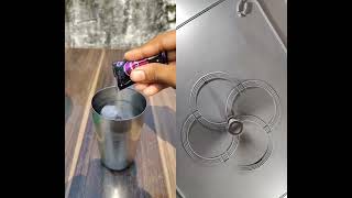 fire on water#fevikwikexperiment #experimnent#diyscience#viralshort  #science#experimentscience#