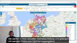 portatour® Territory Optimization auf einen Blick - Englisch mit deutschen Untertiteln
