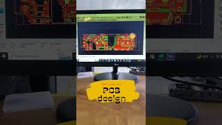 PCB Designing Schematic PCB Layout and 3D model #shorts #pcbdesign