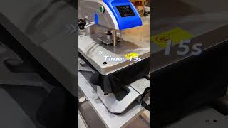 How to Create Professional DTF Prints on T-Shirts with Our Electric Swing-Away Press