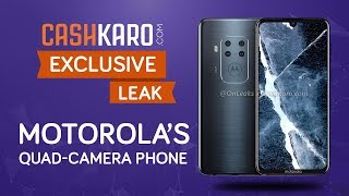 [CashKaro Exclusive] 360 Degree Video Render of Motorola's Upcoming Quad Camera Smartphone Leaked