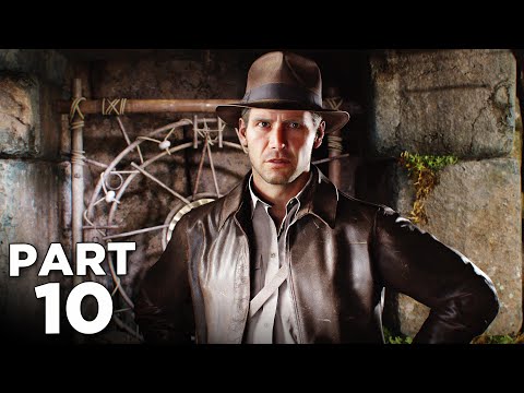 INDIANA JONES AND THE GREAT CIRCLE Walkthrough Gameplay Part 10 - GIANT SNAKE BOSS (FULL GAME)