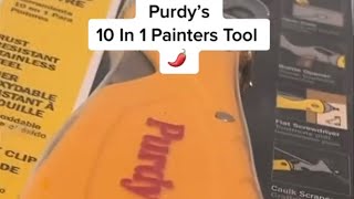 Purdy’s 10 in 1 Painters Tool Review. #toolreview #purdy #toolsofthetrade #howdiy #handyman