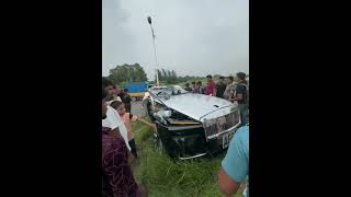 300 Feet Road RollsRoyce Car Accident🥲😔 #youtube #300feet #dhaka
