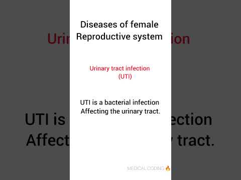 Urinary tract infection #medical #medicalterminology#medicalterms #reproductivesystem#urinaryhealth