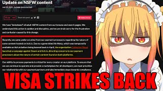 Itch io Removes All Their Games for VISA in The Name of "Brand Protection"