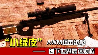 【TIK  TOK】“小绿皮”awm到底有多厉害，创下世界最远射杀距离！【军武殿堂】