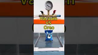 Episode 47 / Test -A bag of Oreo cookies vs a vacuum #experiment #vacuum #science #physics #research