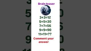 Brain teaser question / logically question #viralmaths#brainteaser #mathsgk#gk#mathsshorts#yt