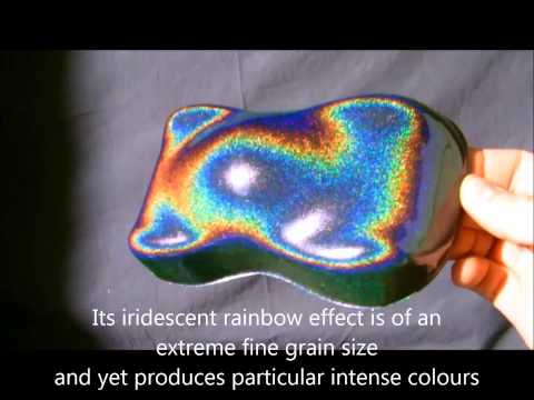 Prismatic holographic Paint