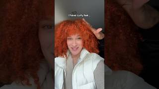 I HAVE CURLY HAIR…. #curlyhair #relatable