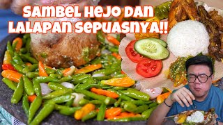 TERTAMPAR PEDAS NYA SAMBAL HEJO PEDASSS!! BIKIN GW KETAGIHAN..