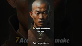 7 Actions that make you poor #shorts#motivationalvideo #viralshorts