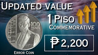 Updated Value ng 1 Piso Commemorative Coin | ₱2,200 | may naitago kb na ganito? benta mna!#coinbuyer