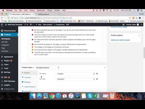 Woocommerce Product Description