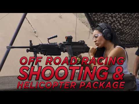 Off Road Racing, Shooting, and Helicopter Package | Las Vegas Off Road Experience