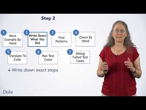 Solving Programming A Seven Step Approach