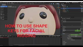 DAY 7 WEEK 3- ANIMATING A SIMPLE CHARACTER FACE WITH SHAPE KEY