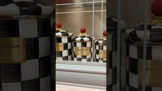 MacKenzie-Childs Teapot and Canisters