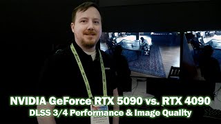 GeForce RTX 5090 Vs GeForce RTX 4090 - DLSS4 Vs DLSS3 Performance And Image Quality