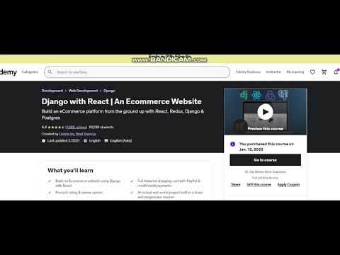 i tried to follow full stack web dev course(django + react) .. its pain!