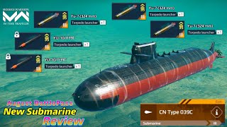 Modern Warships CN Type 039C – Next Battle Pass Submarine Review & Gameplay!
