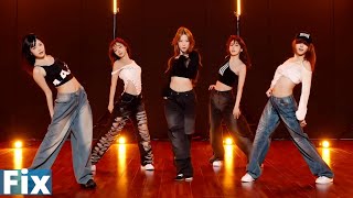 LE SSERAFIM - 'HOT' Dance Practice [MIRRORED]