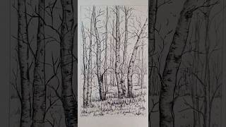 sketch, drawing, Rotring isograph, pen & ink, technical pen,  Music Vassilis Saleas, A Small Sea