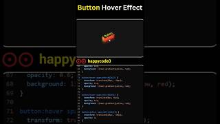 🅱️utton Hover Effect #coding #csswebdevelopment
