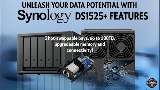 Synology DS1525+ | 150TB NAS