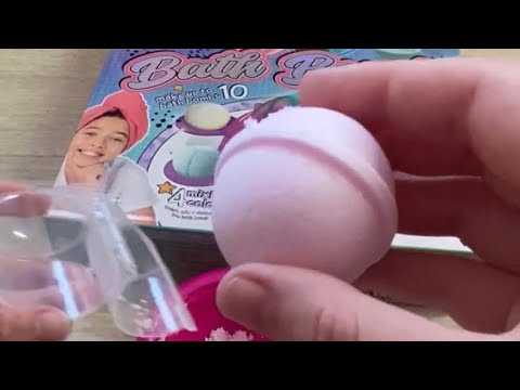 ASMR - Make bath bombs with me