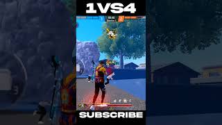 1VS4 🥵 Destroy in second🤯 only UMP #shorts #arisudanyt #arisudan #ironicff