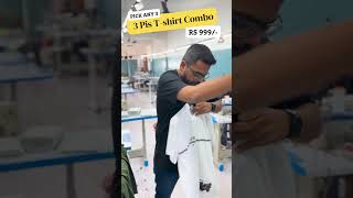 Pack Of 3 T-shirt At Just Rs 999 #tshirt #fashion