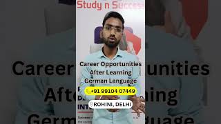 🎯 Unlock Global Career Opportunities with German! 🇩🇪✨ #studynsuccess