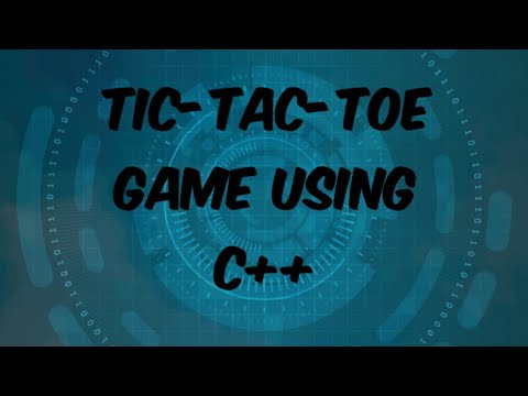 Tic Tac Toe Game Using  C++