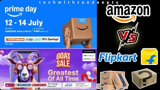 Amazon Prime Day 2025 vs Flipkart GOAT Sale – Which One’s Better? 💥