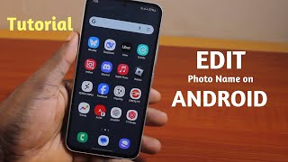 How to EDIT Photo Name on Android