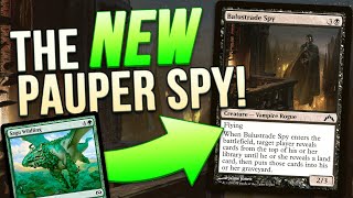 HOW MANY LANDS?! Pauper Balustrade Spy + Lotleth Giant Graveyard Combo | Magic: The Gathering MTG