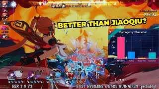 SO I PLAY GUINAIFEN IN DOT TEAM!! E0S1 HYSILENS x KAFKA GUINAIFEN SHOWCASE | HSR 3.5 V3