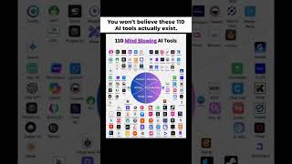 110 Must-Know AI Tools in 60 Seconds! 💡 | Best AI Tools 2025