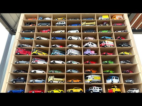 105 cars (miniature cars) ☆ Find the miniature cars in the park and store them in your apartment